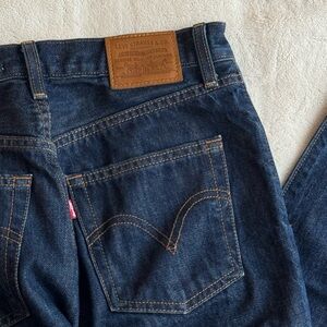Levi's Dark Indigo Denim - Wide Leg